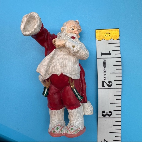 Vintage TWAS THE NIGHT BEFORE FIGURINES SANTA 4” - Picture 5 of 5